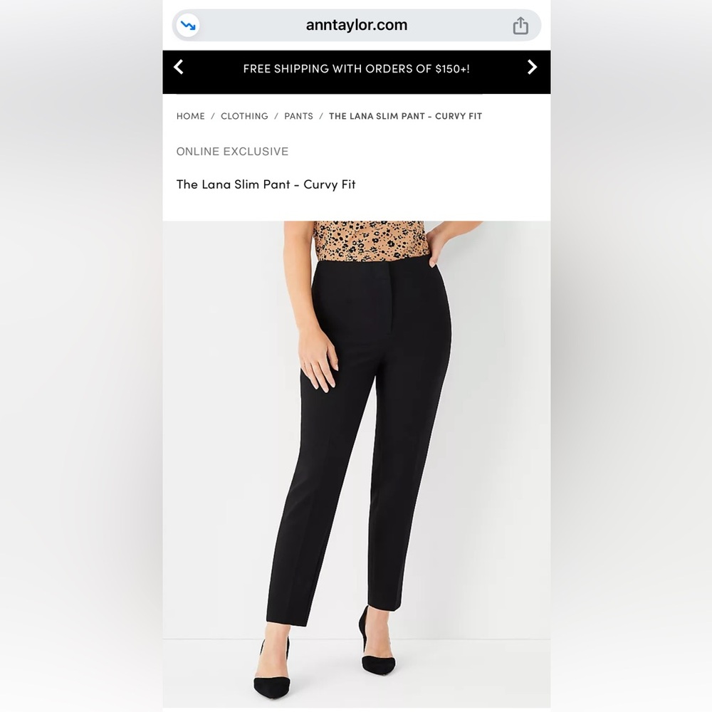 NWT High Rise Ann Taylor Pants